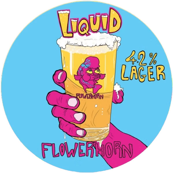 Liquid beer artwork