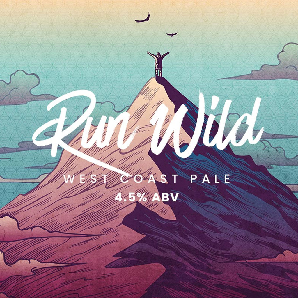 Run Wild beer artwork