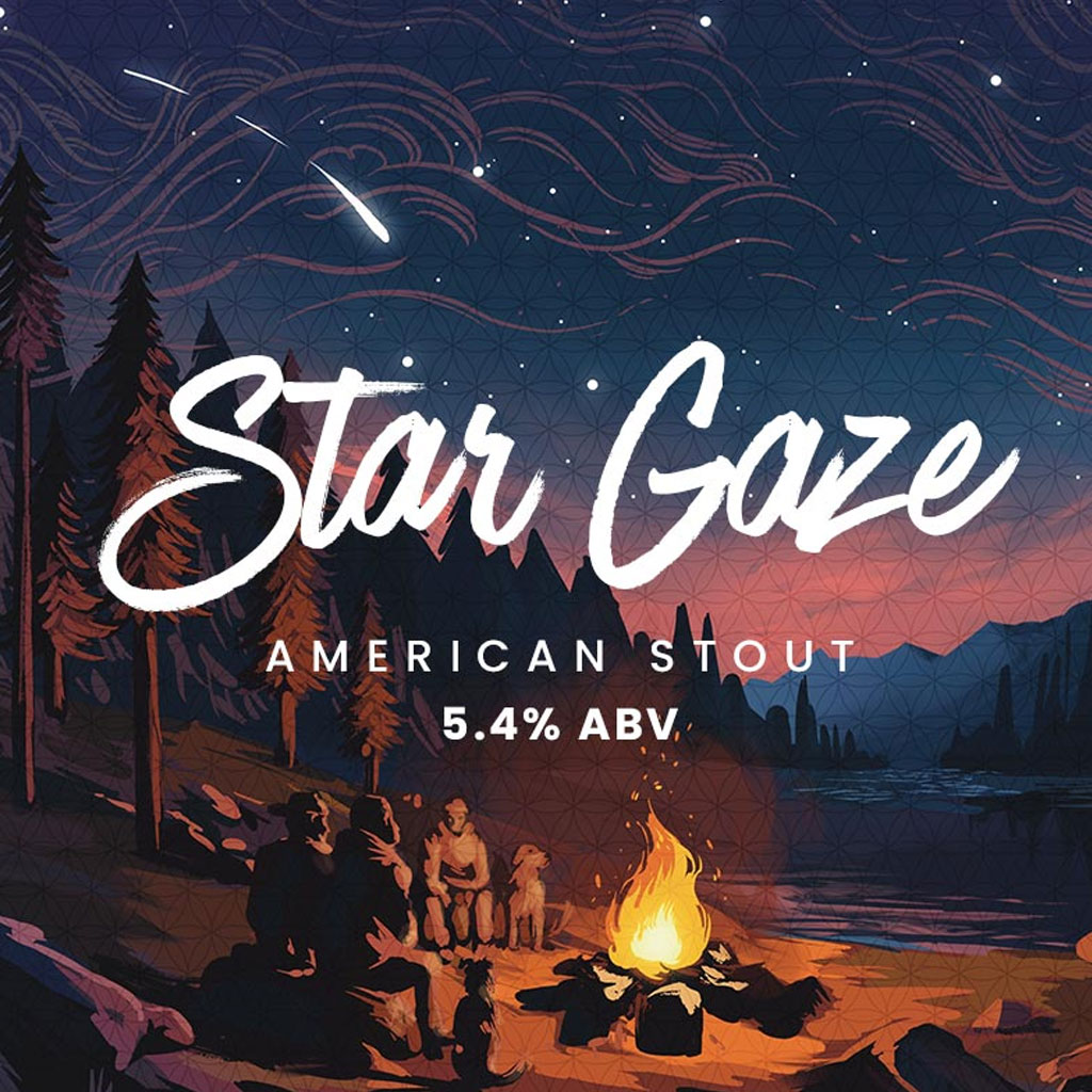 Star Gaze beer artwork