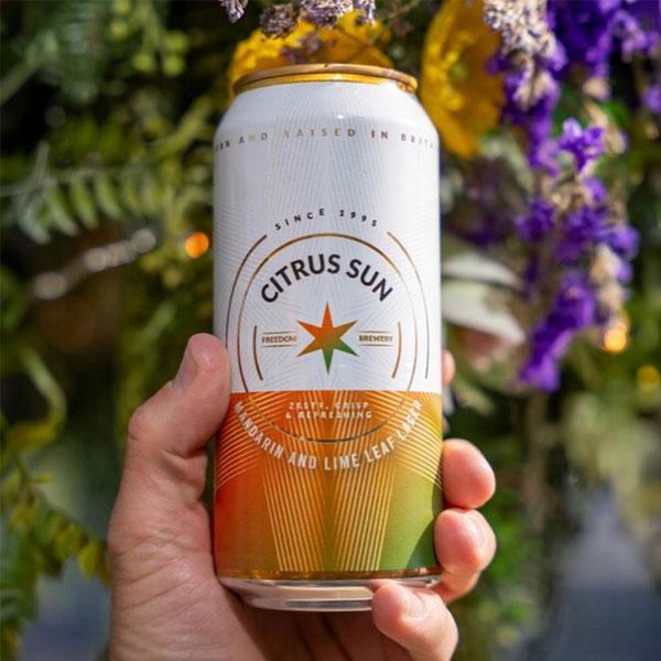 Citrus Sun beer artwork