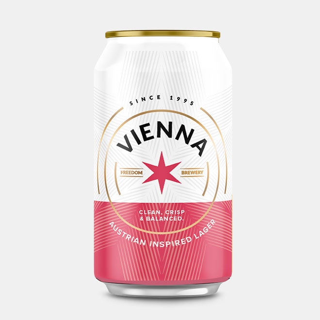 Artwork for Vienna Lager by Freedom Brewery