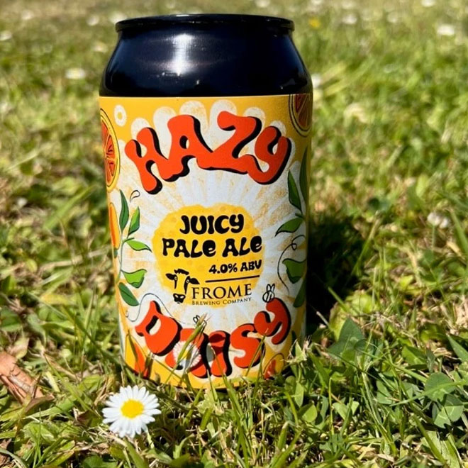Hazy Daisy beer artwork