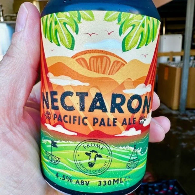 Nectaron beer artwork