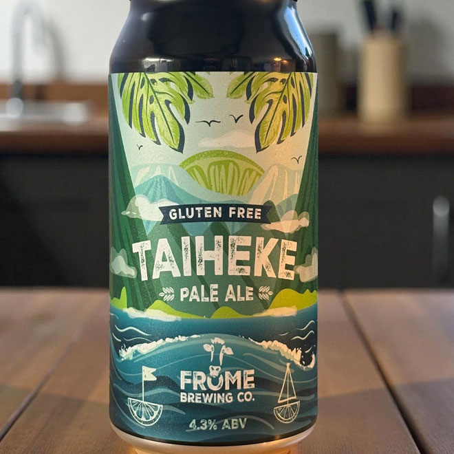 Taiheke beer artwork