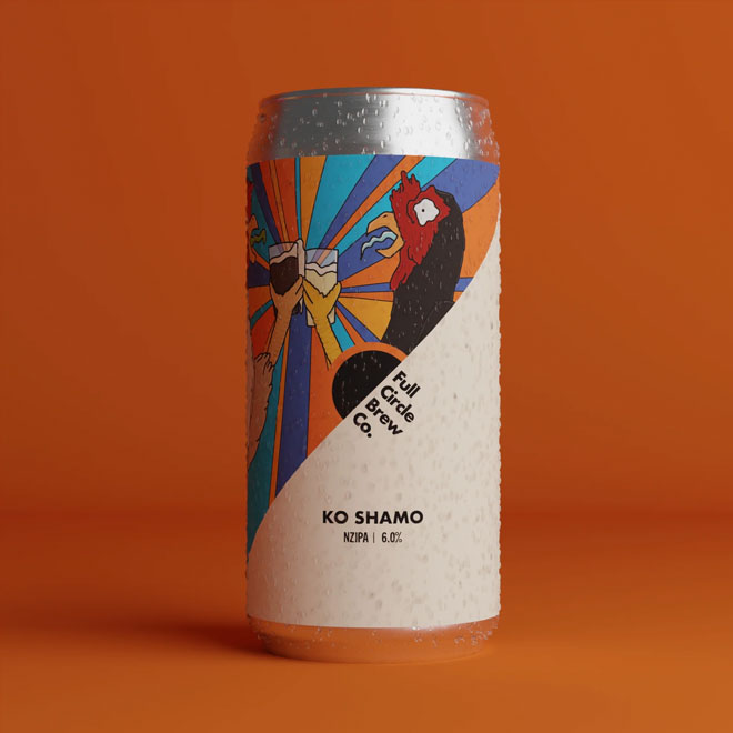 Ko Shamo beer artwork