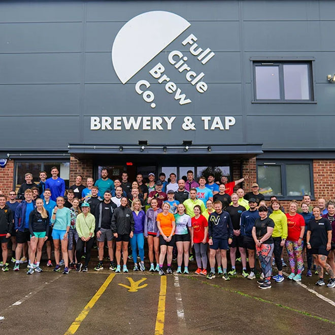 Full Circle Run Club at Full Circle Brew