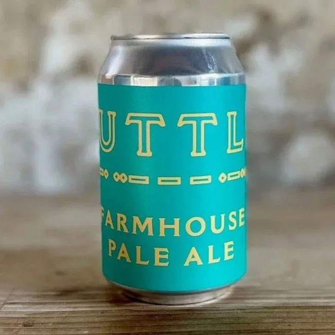 Organic Farmhouse Pale Ale beer artwork