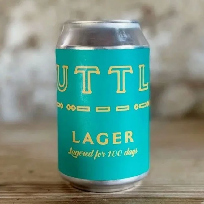 Organic Lager beer artwork