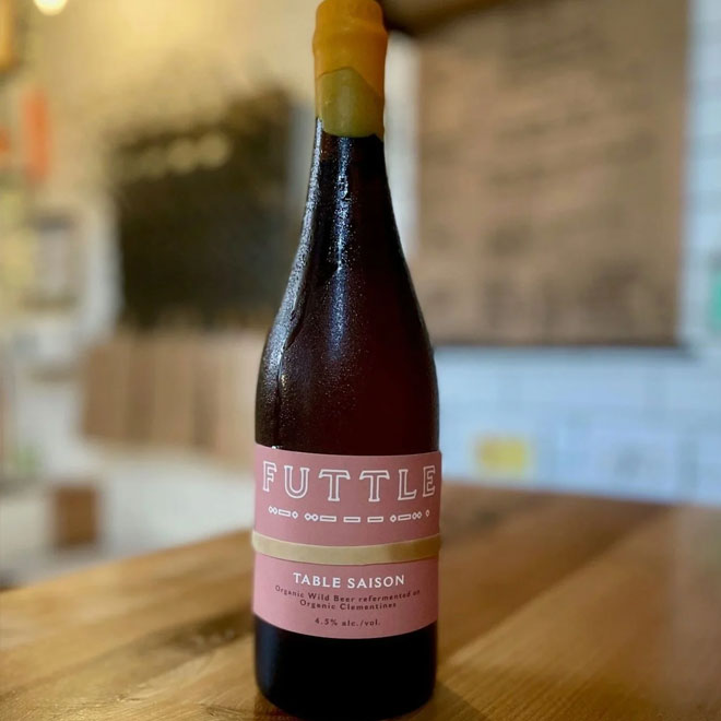 Organic Table Saison No. 3 beer artwork
