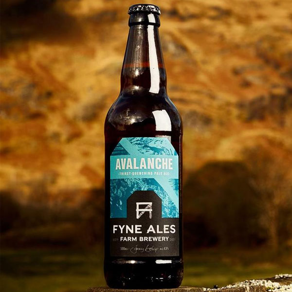 Avalanche beer artwork