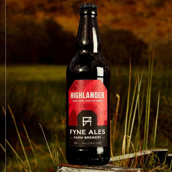 Highlander beer artwork