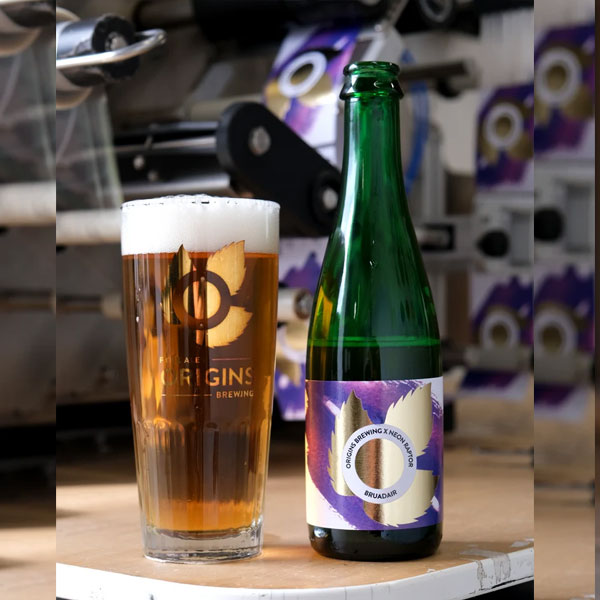 Origins Bruadair beer artwork