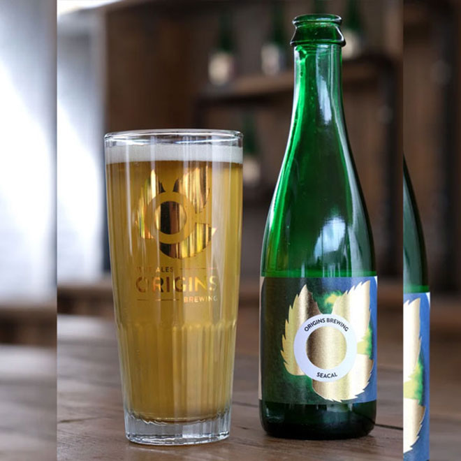 Origins Seacal beer artwork