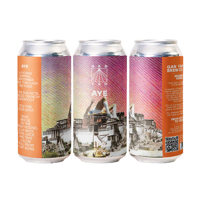 AYE beer artwork