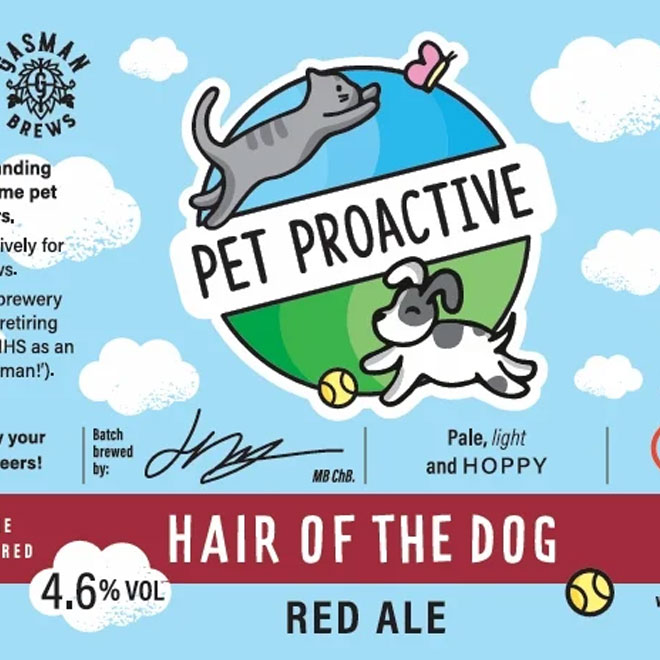 Hair of the Dog beer artwork