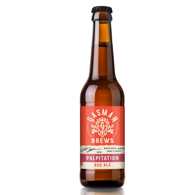 Palpitation beer artwork