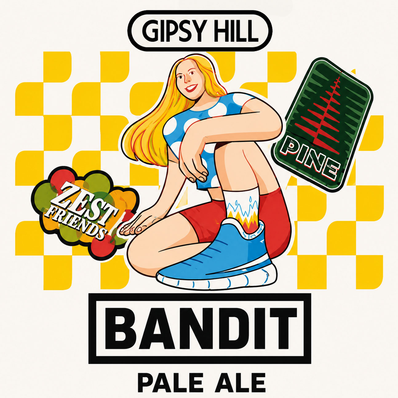 Bandit beer artwork