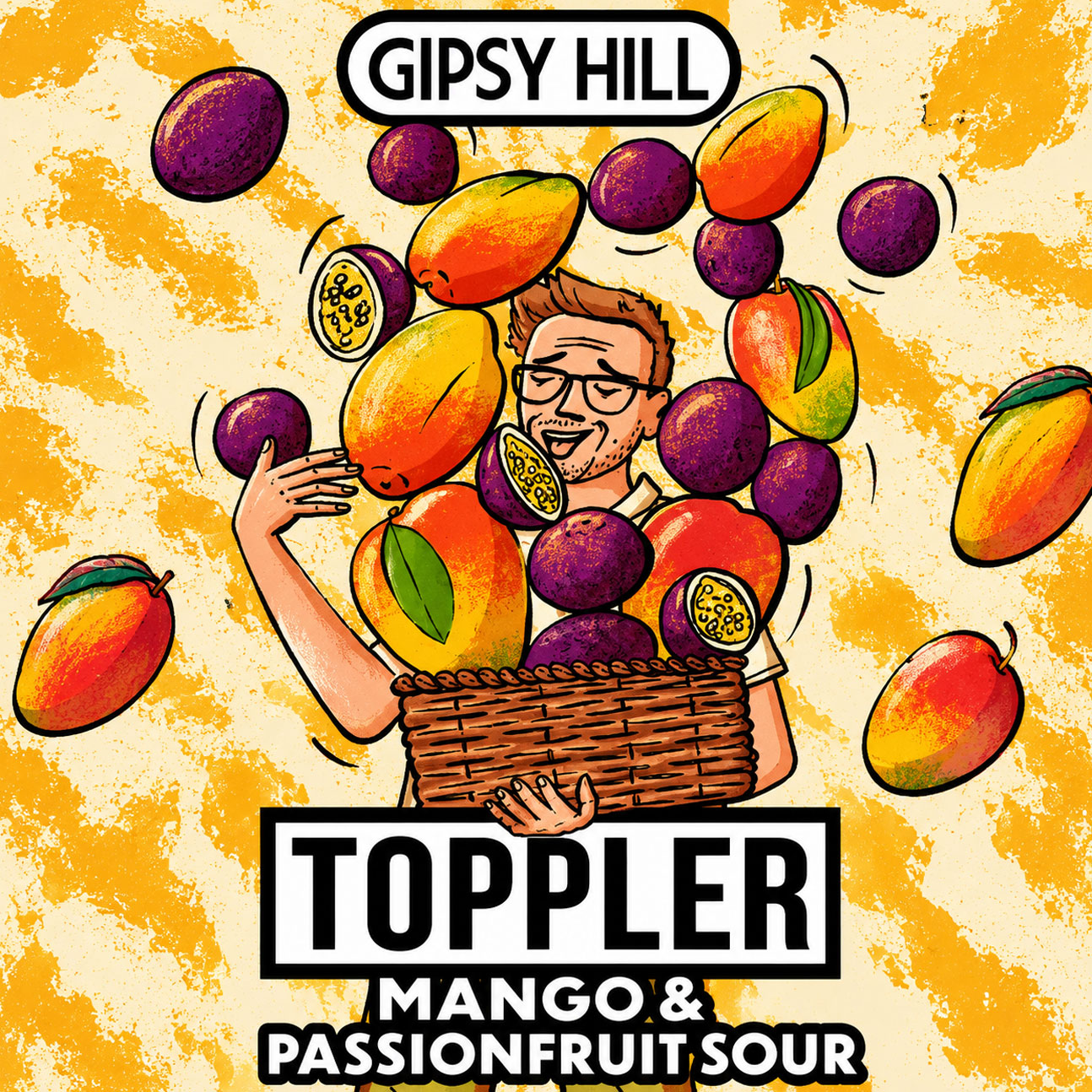 Toppler beer artwork