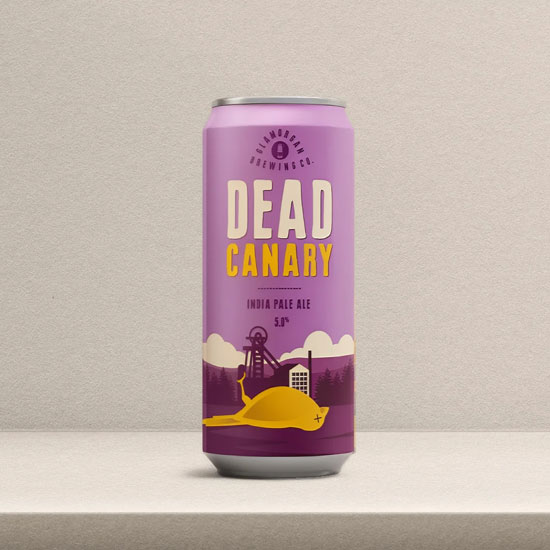 Dead Canary beer artwork