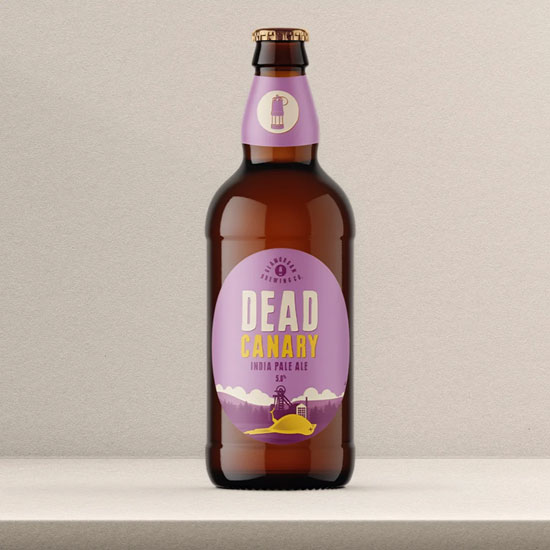Dead Canary beer artwork