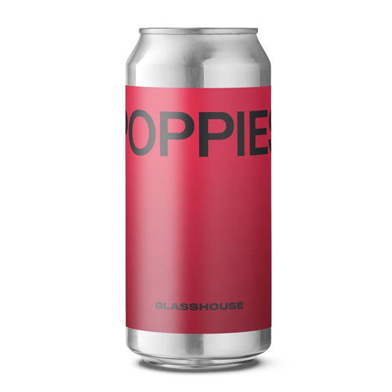 Artwork for Poppies by GlassHouse Beer Co
