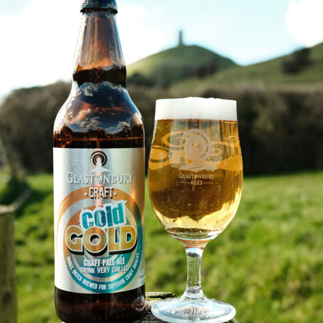 Cold Gold beer artwork