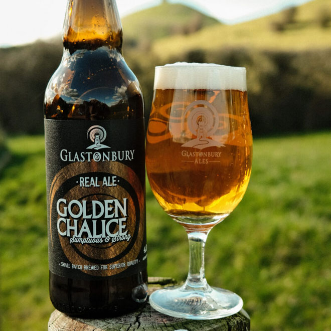 Golden Chalice beer artwork