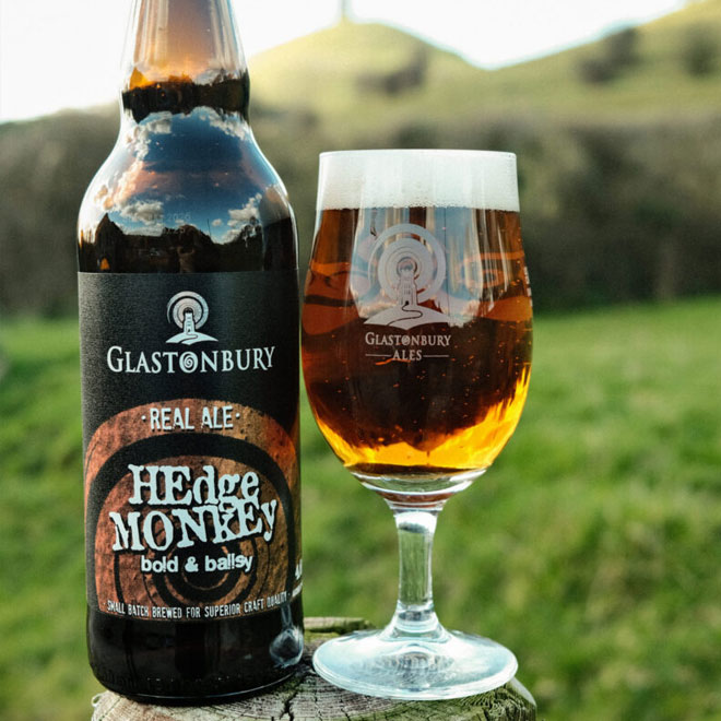 Artwork for Hedge Monkey by Glastonbury Brewing Co
