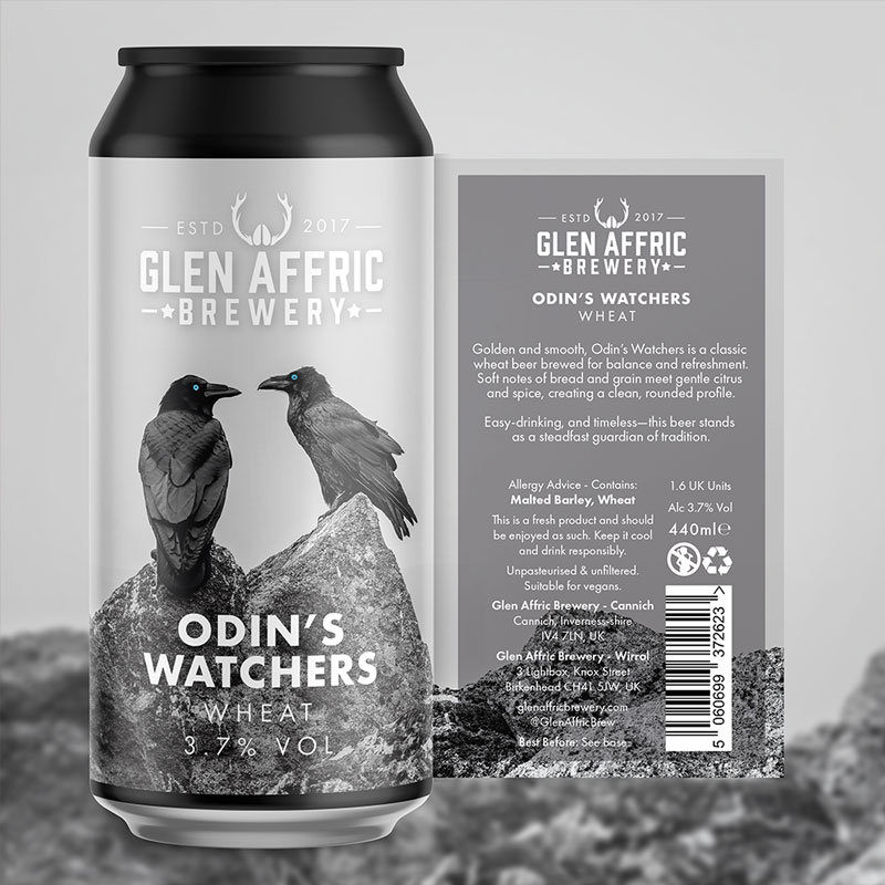 Odin's Watchers beer artwork