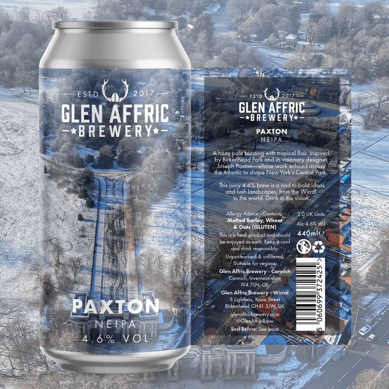 Paxton beer artwork