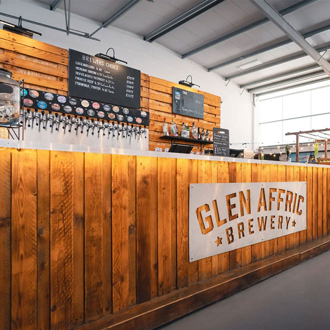 Glen Affric Taproom taproom