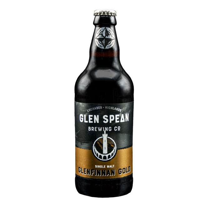 Glenfinnan Gold beer artwork