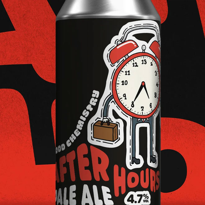 After Hours beer artwork