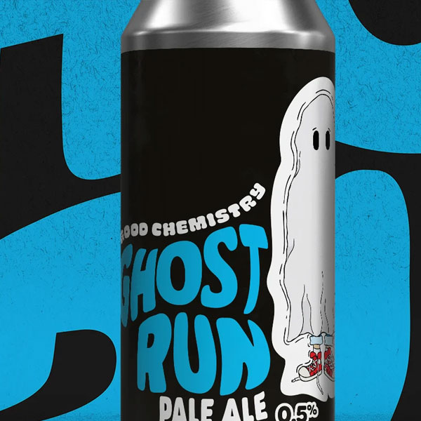 Ghost Run beer artwork