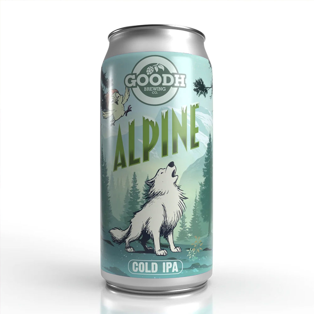 Alpine beer artwork