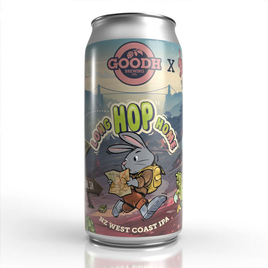 Artwork for Long Hop Home by Goodh Brewing