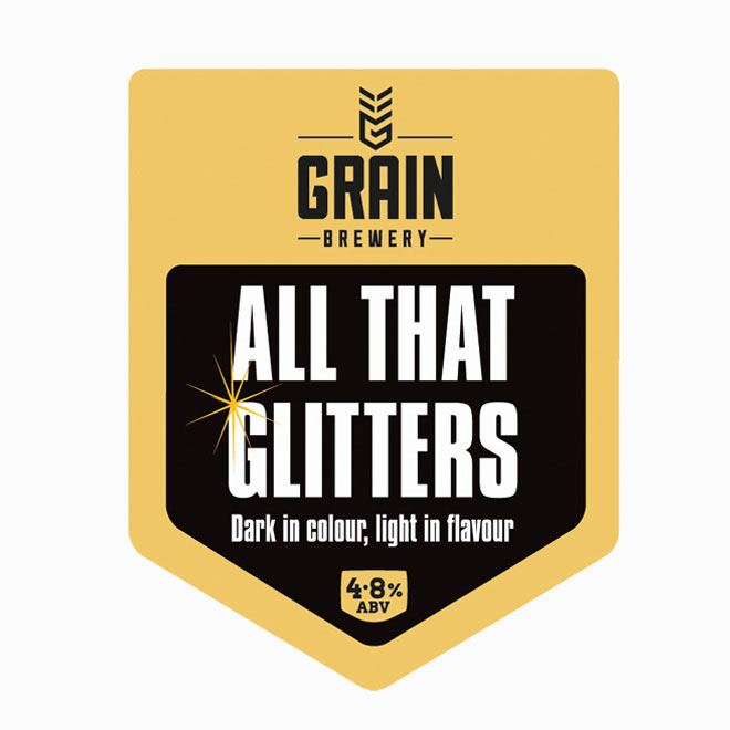 All that Glitters beer artwork