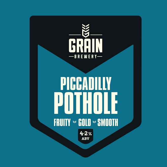 Piccadilly Pothole beer artwork