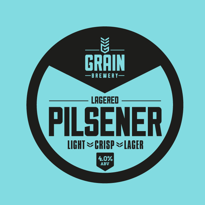Pilsener beer artwork