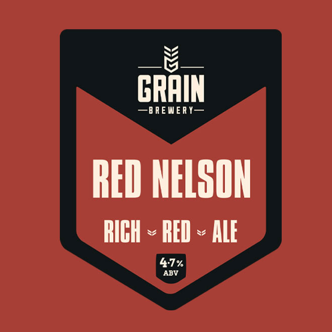 Red Nelson beer artwork