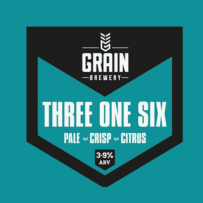 ThreeOneSix beer artwork
