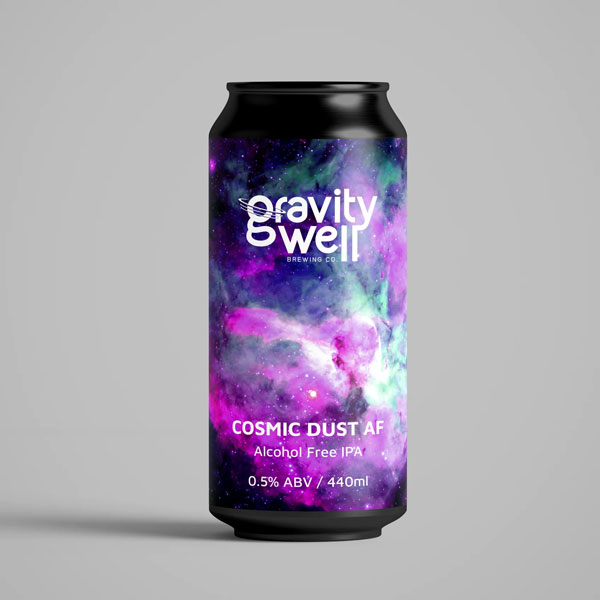 Cosmic Dust AF beer artwork