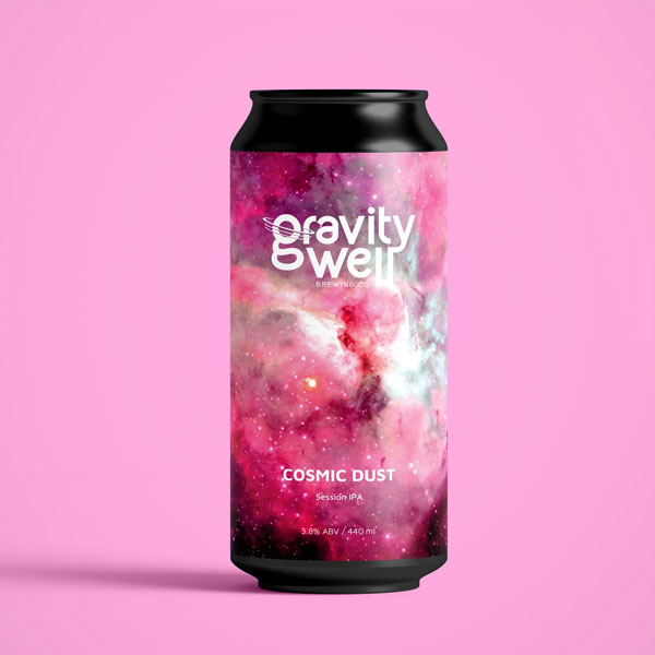 Cosmic Dust beer artwork