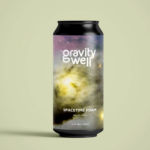 Artwork for Spacetime Foam by Gravity Well Brewing
