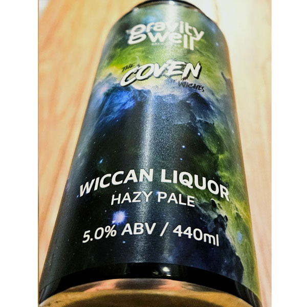 Wiccan Liquor beer artwork