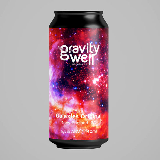 Galaxies Original beer artwork