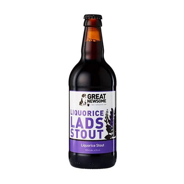 Liquorice Lads Stout beer artwork