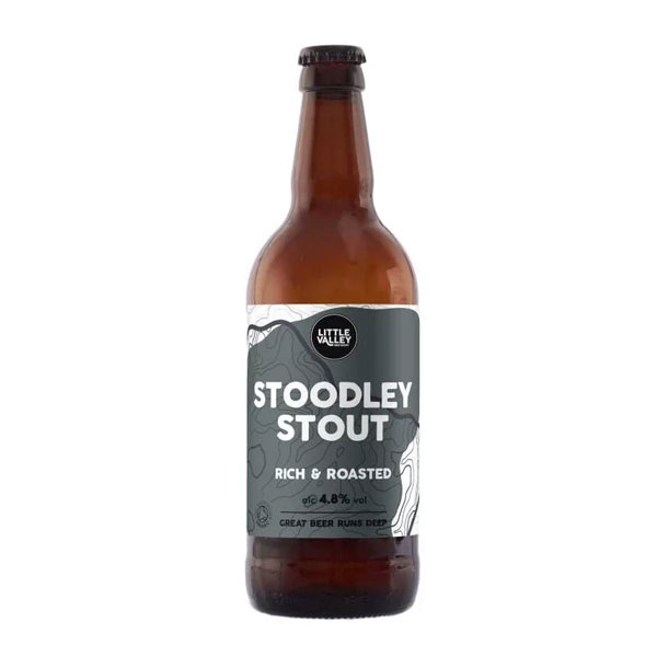 Little Valley Stoodley Stout beer artwork