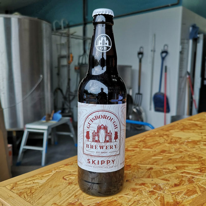 Skippy beer artwork