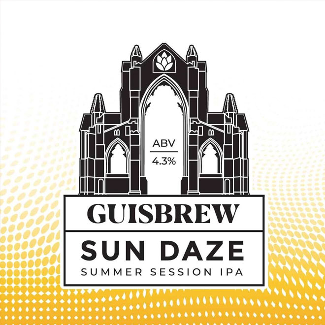 Sun Daze beer artwork